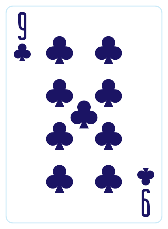 Nine of clubs